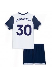 Tottenham Hotspur Rodrigo Bentancur #30 Babytruitje Thuis tenue Kind 2024-25 Korte Mouw (+ Korte broeken)